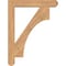 Ekena Millwork Westlake Craftsman Smooth Bracket, Western Red Cedar, 3 1/2"W x 26"D x 34"H BKT04X26X34WTL04SWR - alternate 2
